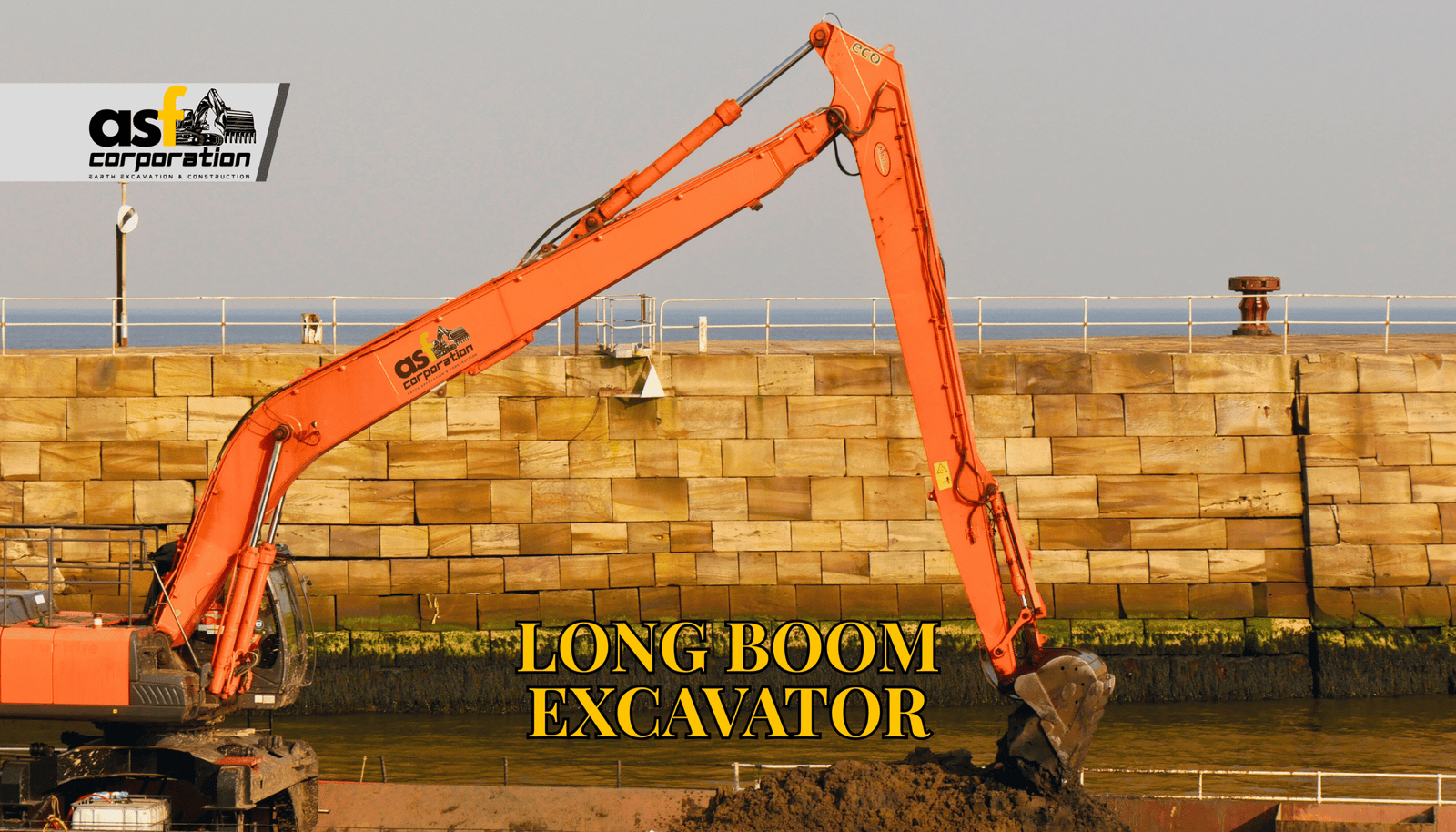 LONG BOOM EXCAVATOR 