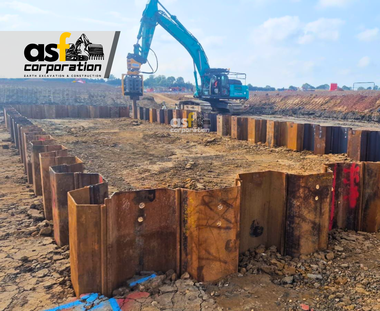 Steel, Wood & Concrete Piling