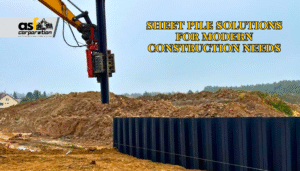 sheet pile solutions for modern construction