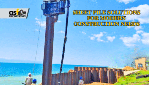 sheet pile solutions for modern construction