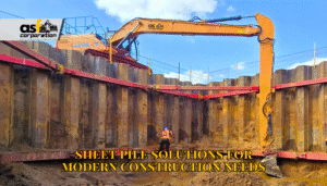 sheet pile solutions for modern construction