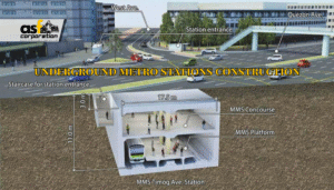 underground metro construction