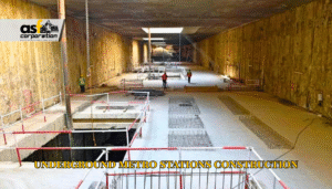 underground metro construction
