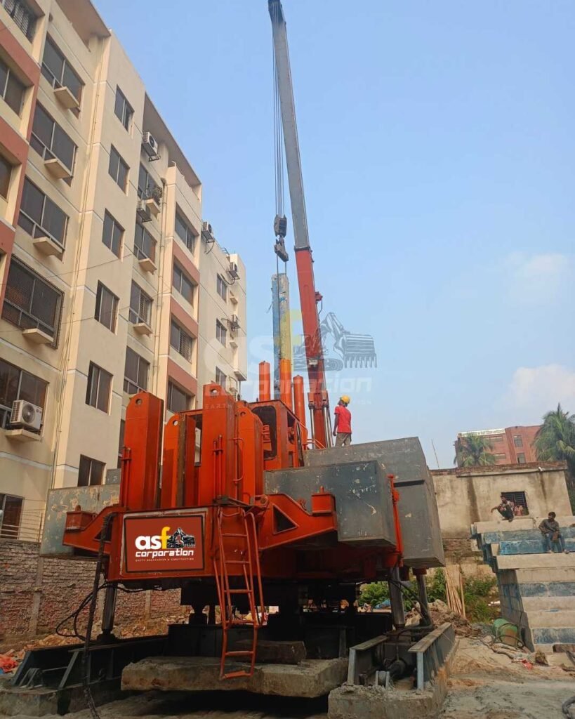 Precast Pile Casting and Driving Services in Dhaka Bangladesh